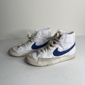 Nike Blazer Mid 77 'Sail Game Royal' CZ1055-124 Women’s Size 7